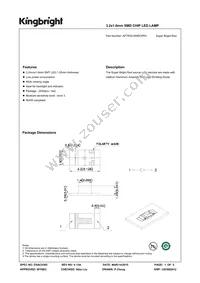 APTR3216SRCPRV Datasheet Cover