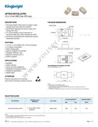 APTR3216SYCK/J3-PRV Datasheet Cover