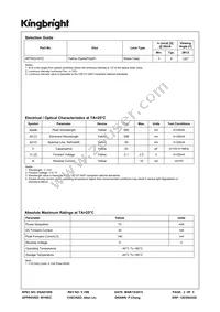 APTR3216YC Datasheet Page 2