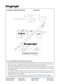 APTR3216YC Datasheet Page 5