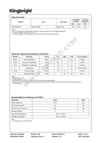 APTR3216ZGC Datasheet Page 2