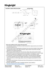 APTR3216ZGC Datasheet Page 5