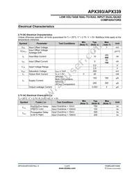 APX393SG-13 Datasheet Page 3