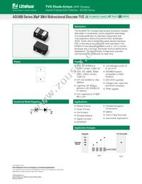 AQ1005-01ETG Datasheet Cover