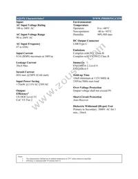 AQ15A-050AW Datasheet Page 2