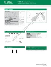 AQ3118-01ETG Datasheet Page 3