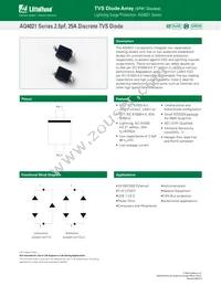 AQ4021-01FTG-C Datasheet Cover