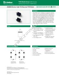 AQ4024-01FTG-C Datasheet Cover