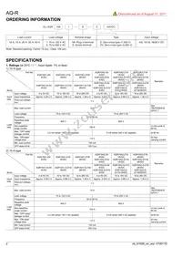 AQR40A2-S-Z4/6VDC Datasheet Page 2