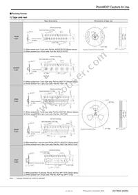 AQY221N3VW Datasheet Page 11