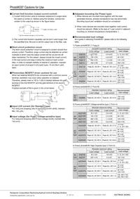 AQY2C5R3PZ Datasheet Page 17