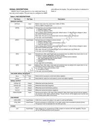 AR0833CS3C12SUAA0-DP1 Datasheet Page 5