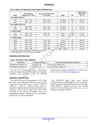 AR0835HS3C12SUAA0-DP Datasheet Page 2