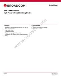 ARE1-89C0-00000 Datasheet Cover