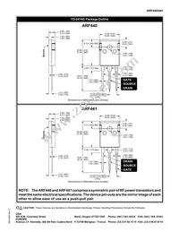 ARF441 Datasheet Page 4