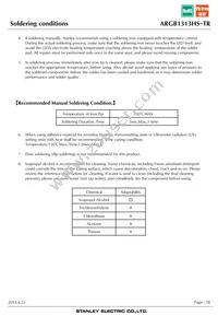 ARGB1313HS-TR Datasheet Page 18