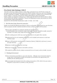 ARGB1313HS-TR Datasheet Page 19