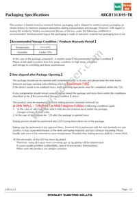 ARGB1313HS-TR Datasheet Page 22