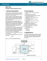 AS1108PL Datasheet Cover