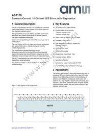 AS1110-BSSU Datasheet Page 2