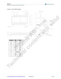 AS1113-BQFR Datasheet Page 23