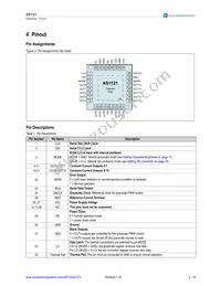 AS1121B-BQFT Datasheet Page 2