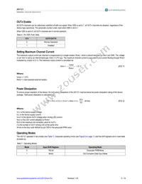 AS1121B-BQFT Datasheet Page 9