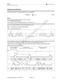 AS1121B-BQFT Datasheet Page 11