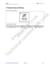 AS1122B-BQFT Datasheet Page 20