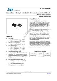 AS11P2TLRQ Datasheet Cover