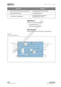 AS1312-BWLT-33 Datasheet Page 2