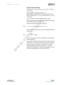 AS1312-BWLT-33 Datasheet Page 13