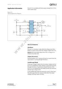 AS1312-BWLT-33 Datasheet Page 17