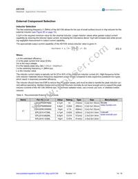 AS1336B-BQFT Datasheet Page 14