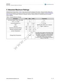 AS1343A-BTDT-10 Datasheet Page 3