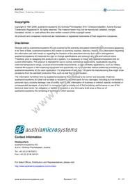 AS1343A-BTDT-10 Datasheet Page 17