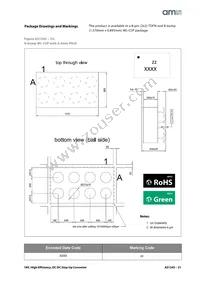 AS1345D-BTDT-AD Datasheet Page 21