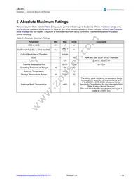 AS1374-BWLT1827 Datasheet Page 3
