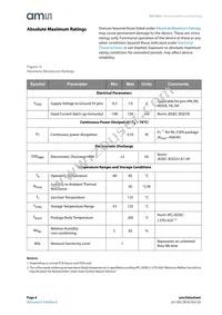AS1382C-BWLT-AD Datasheet Page 4