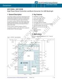 AS1390A-BQFT-6K Datasheet Page 2