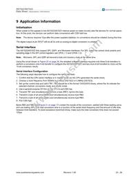 AS1522-T Datasheet Page 23