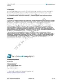 AS1525-BTDR Datasheet Page 22