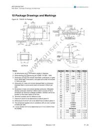 AS1541-BQFT Datasheet Page 17