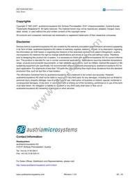 AS1541-BQFT Datasheet Page 20