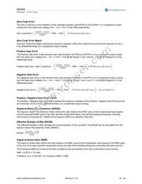 AS1545 Datasheet Page 16