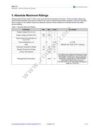 AS1713-BTDT Datasheet Page 3