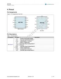 AS1746-BTDT Datasheet Page 2