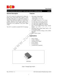 AS331KTR-G1 Datasheet Cover