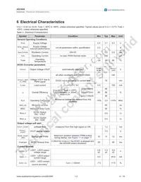 AS3490 Datasheet Page 5