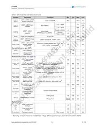 AS3490 Datasheet Page 6